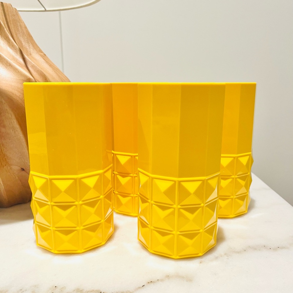 Rare Vintage Dansk Denmark Malemine drinking glasses